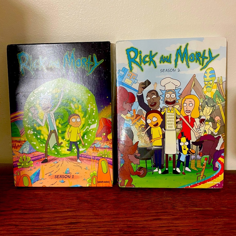 RICK AND MORTY Season 1 & 2 DVD set
